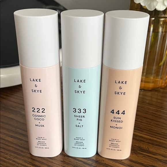 New, never used Lake & Skye Hair and Body Mists! - Picture 1 of 1